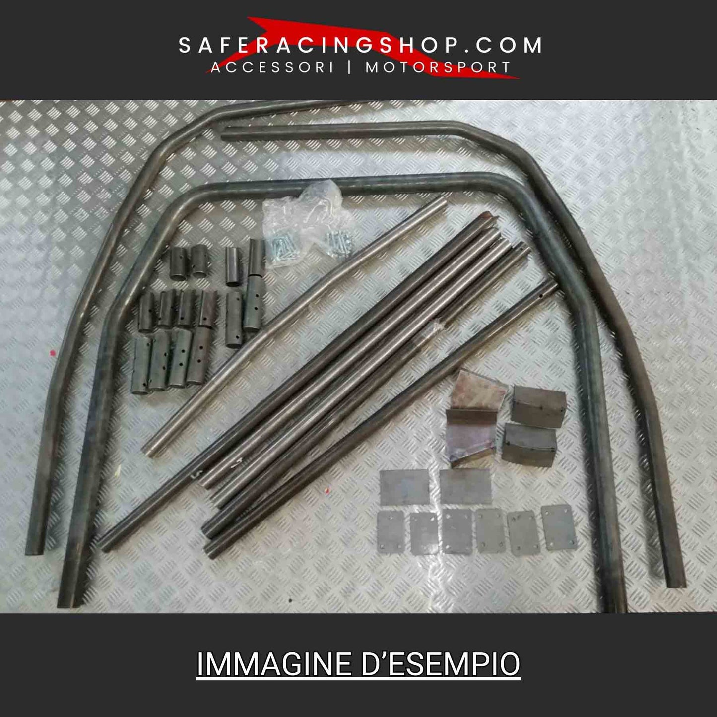 Roll-Bar FIA-J Opel Corsa B (con smontaggio cruscotto)