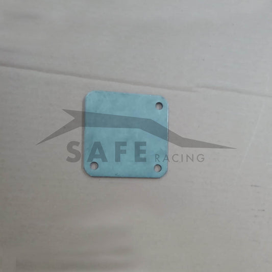 Piastra Forata Rinforzo RollBar 3 Fori 100 x 100 Safe Racing