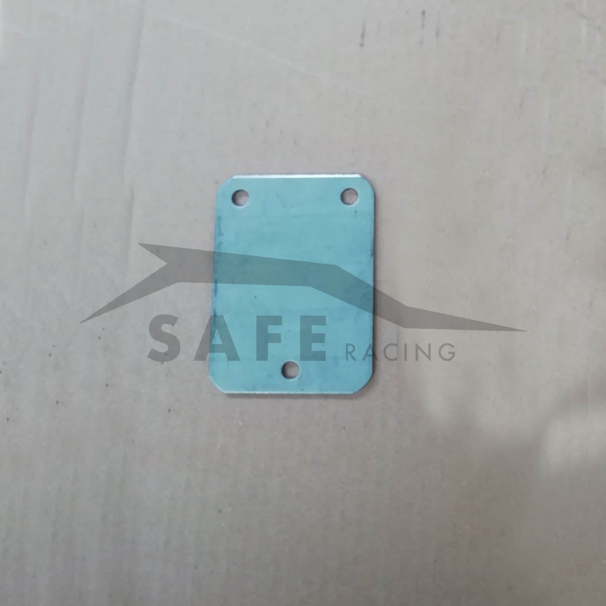 Piastra Forata Rinforzo Roll Bar 3 Fori 80 x 110 Safe Racing