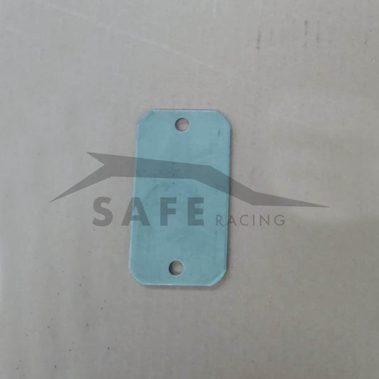 Piastra Rinforzo Roll Bar 2 Fori 60 x 110 Safe Racing