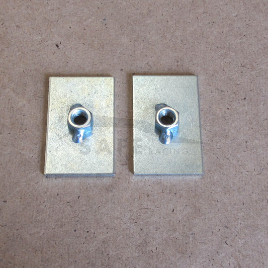 Coppia Piastrine per Anello Cintura Safe Racing